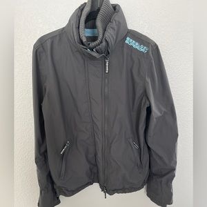 Superdry ladies wind breaker jacket: size M